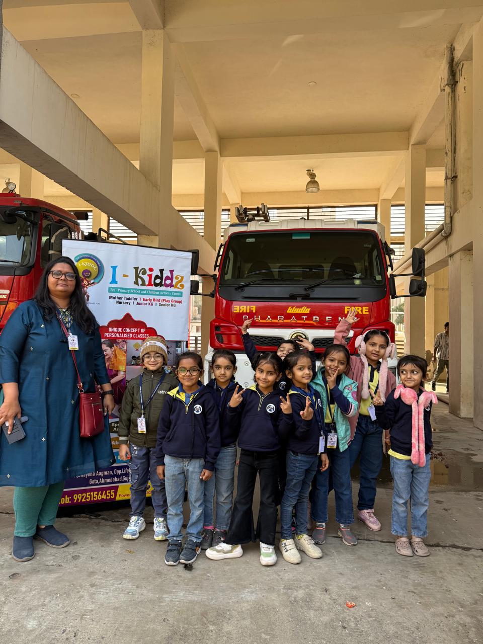 Educational visit to a fire station
